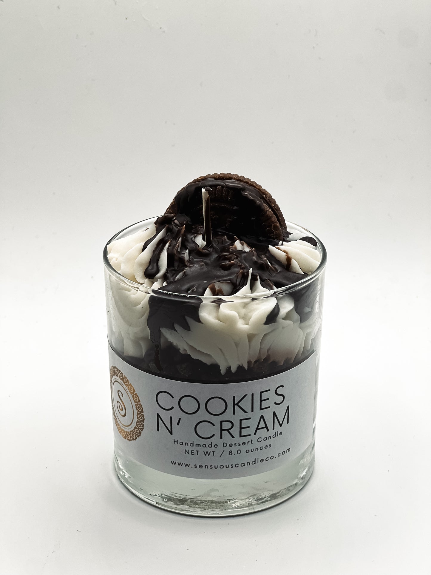 "COOKIES N' CREAM" LUXURY DESSERT CANDLE