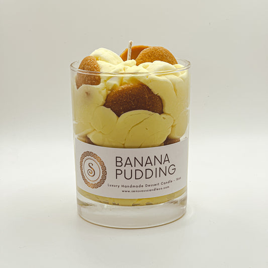 "BANANA PUDDING" DESSERT CANDLE